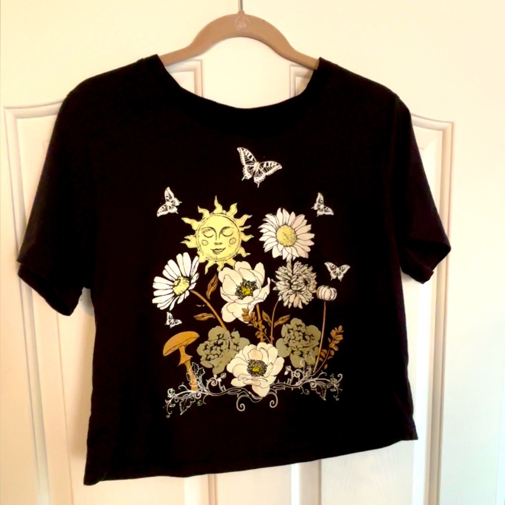 ‘Enjoy The Little Things’ Self Esteem Crop Top